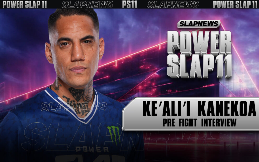 Ke’Ali’I “The Chief” Prepares to Defend His Spot Against Brandon Rhodes at Power Slap XI