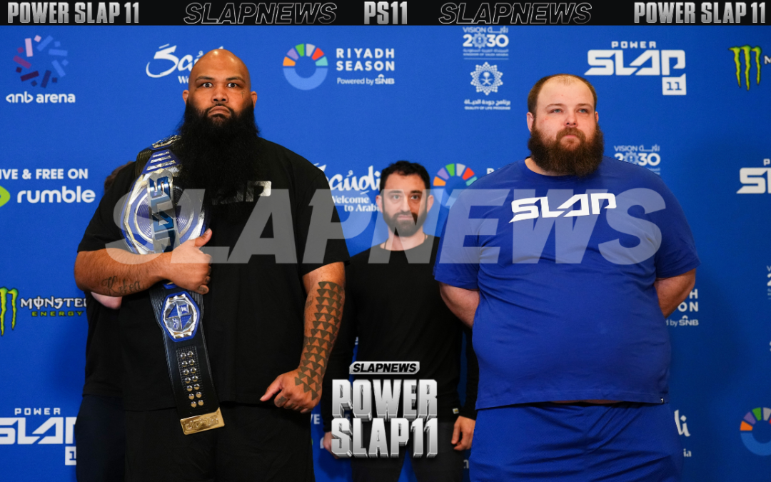 Power Slap 11 Weigh-Ins: Da Crazy Hawaiian Comes In 355 Pounds