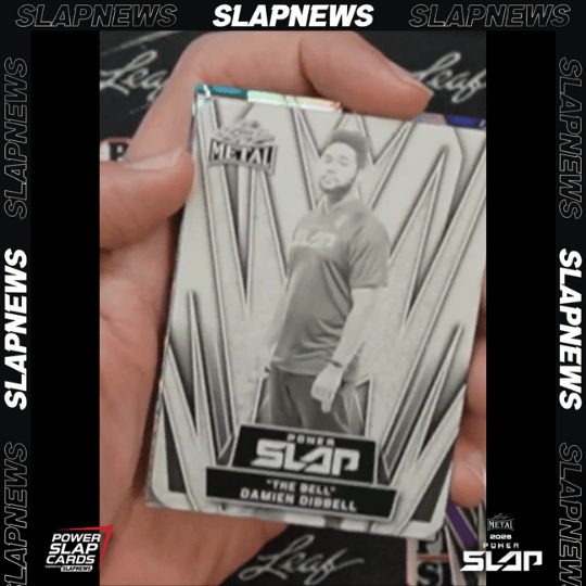 Damien Dibbell Power Slap 1 of 1 Printing Plates | Slap News | 2025 Leaf Metal Power Slap