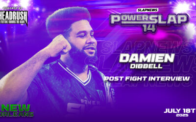 Damien Dibbell Dominates Again at Power Slap 14: “I’ll Fight Anybody—Any Weight, Any Time”