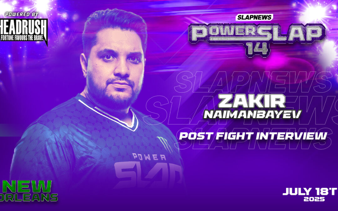 Zakir Carries the Flag of Kazakhstan with Power and Pride at Power Slap 14