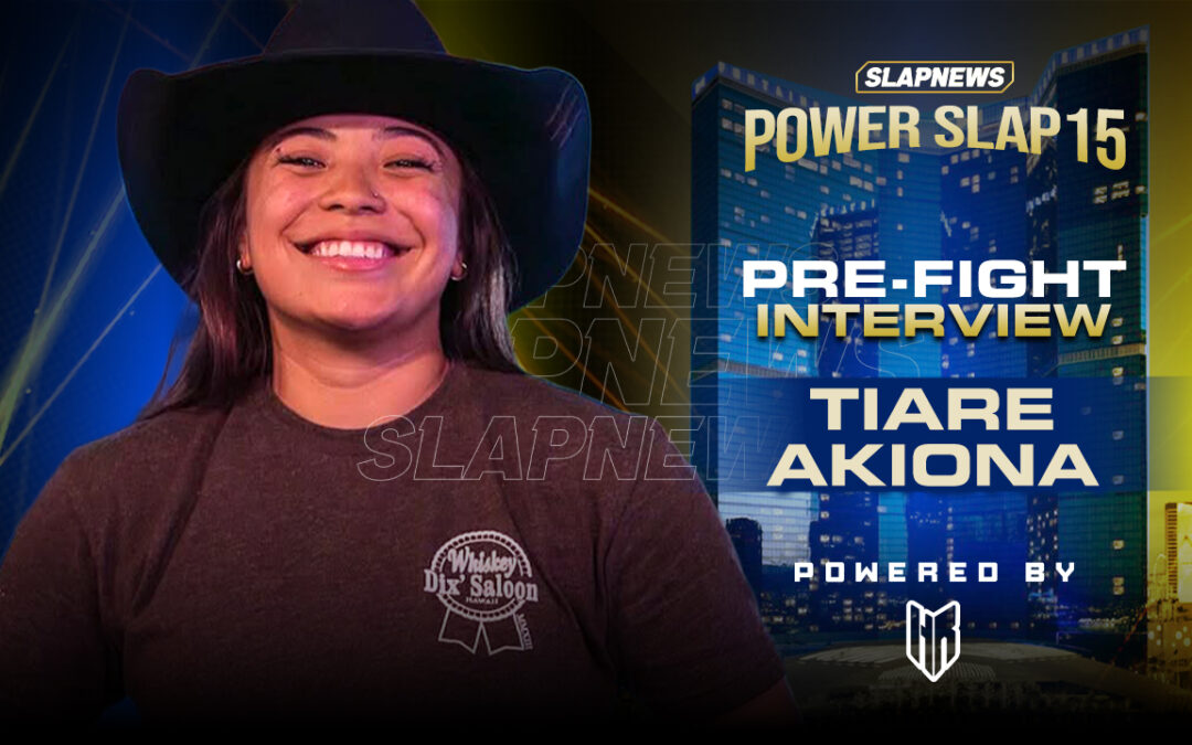 From Barroom Slaps to the Big Stage: HurricaneTee Akiona Set for Power Slap 15 Debut