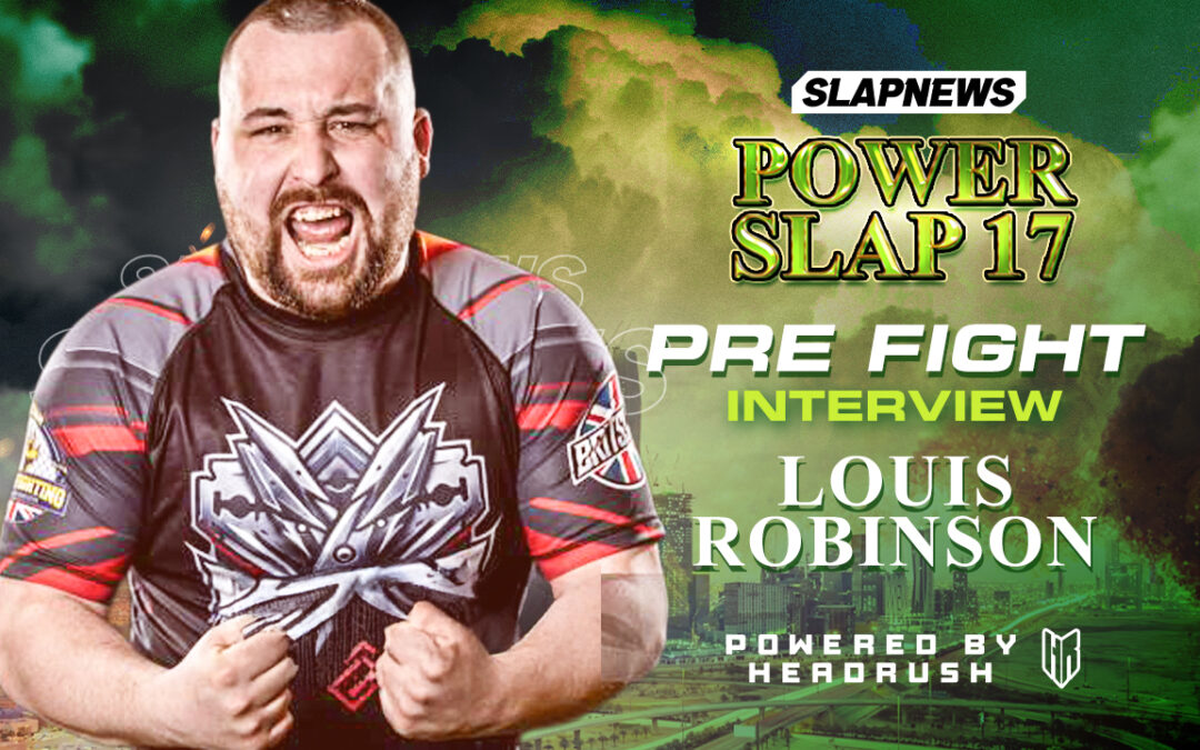 Louis “The Razor” Robinson Promises to “Put James Siekmann to Sleep” Ahead of Power Slap Debut in Saudi Arabia