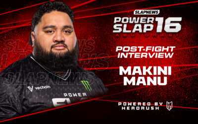 Big Mac Makini Manu Powers Past The Dumpling in Power Slap 16 Co-Main Event