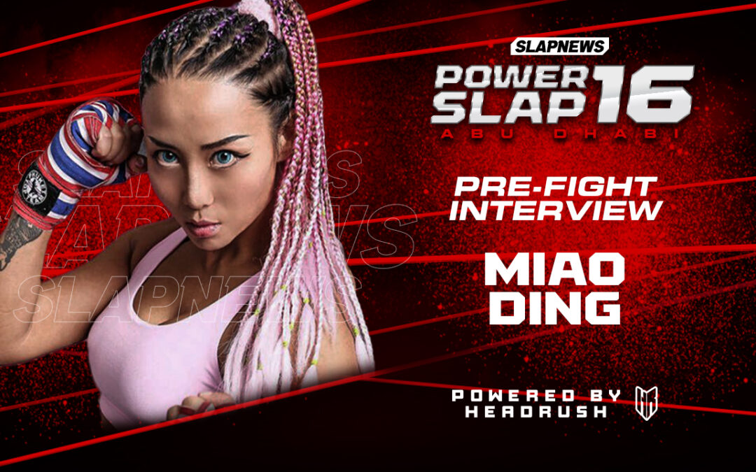 Miao Ding Ready to Make Power Slap Debut Against Destiny McCubbin in Abu Dhabi