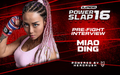 Miao Ding Ready to Make Power Slap Debut Against Destiny McCubbin in Abu Dhabi