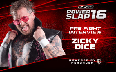 Zicky Dice Brings His Outlandish Personality to Power Slap 16